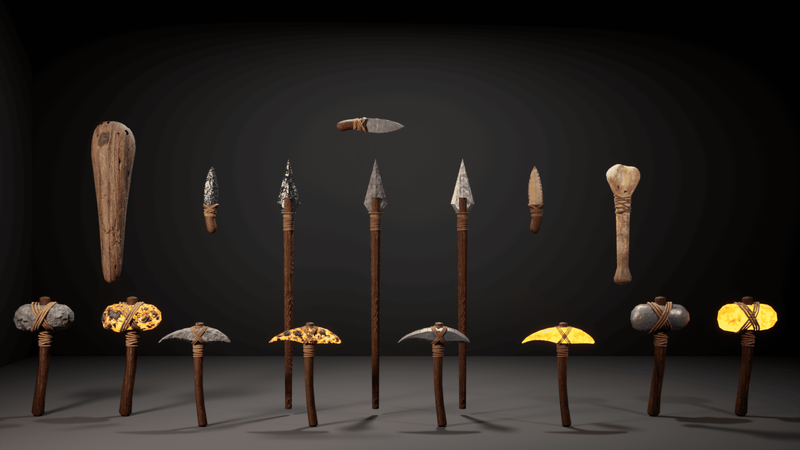 Stone Age Tools Pack