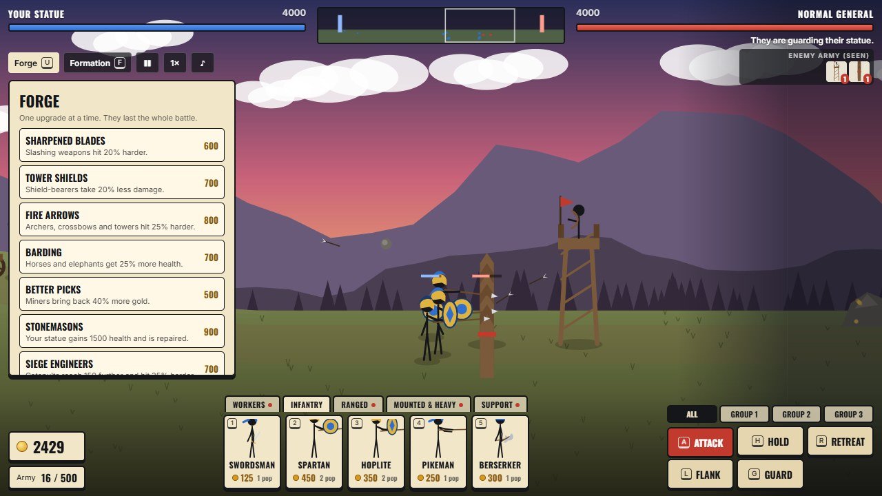 Statuefall screenshot